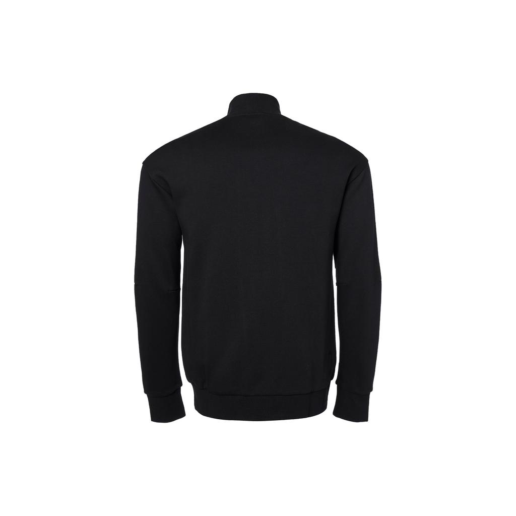 Adidas Wj Kn Series Sporty Logo Fit Track Jacket Men Outerwear Black H39334