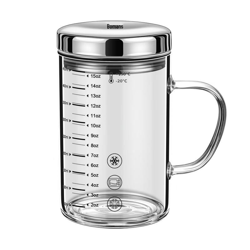 Xihe 350ml Heat-Resistant Glass Measuring Cup