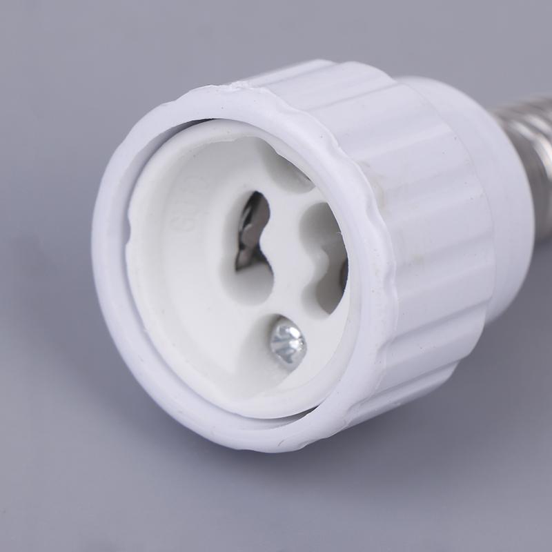 1/5Pcs Led Light Lamp Holder Converter E14 To Gu10 Ceramic Base Screw Bulb Socket Adapter Led Saving Light Halogen Lamp Base