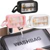 Easy Visibility Large Capacity Toiletries Bag Transparent Storage