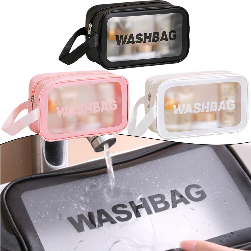 Easy Visibility Large Capacity Toiletries Bag Transparent Storage