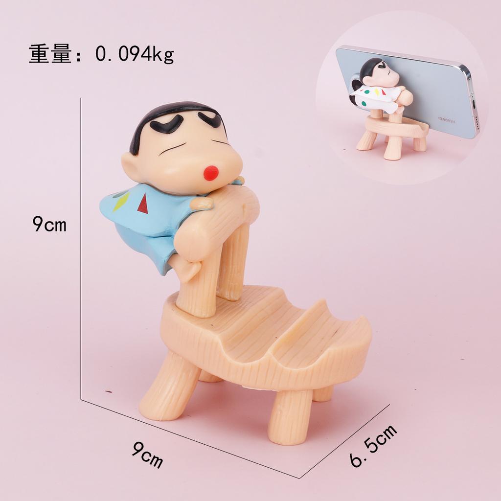 Kawaii Crayon Shin-chan Figurine Motorcycle Shin-chan Anime Figure Cartoon Ornaments Delicate Birthday Gift Home Decoration