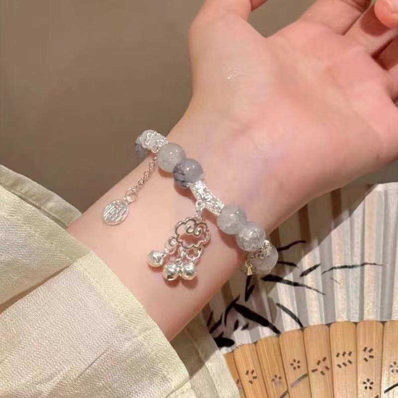 Exquisite Plated Alloy Butterfly And Ginkgo Leaf Bracelet Summer Collection