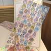 Ghost Family 3D Crystal Relief Decals - Adorable Fun Decals, Waterproof for Girls Phone Case DIY Decor & Kawaii Craft Presents