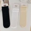 Women's Crew Socks Sheer Hollow Out Ankle Socks Princesses Ankle Dress Socks Sheer Mesh Socks Summer Calf Socks Gifts