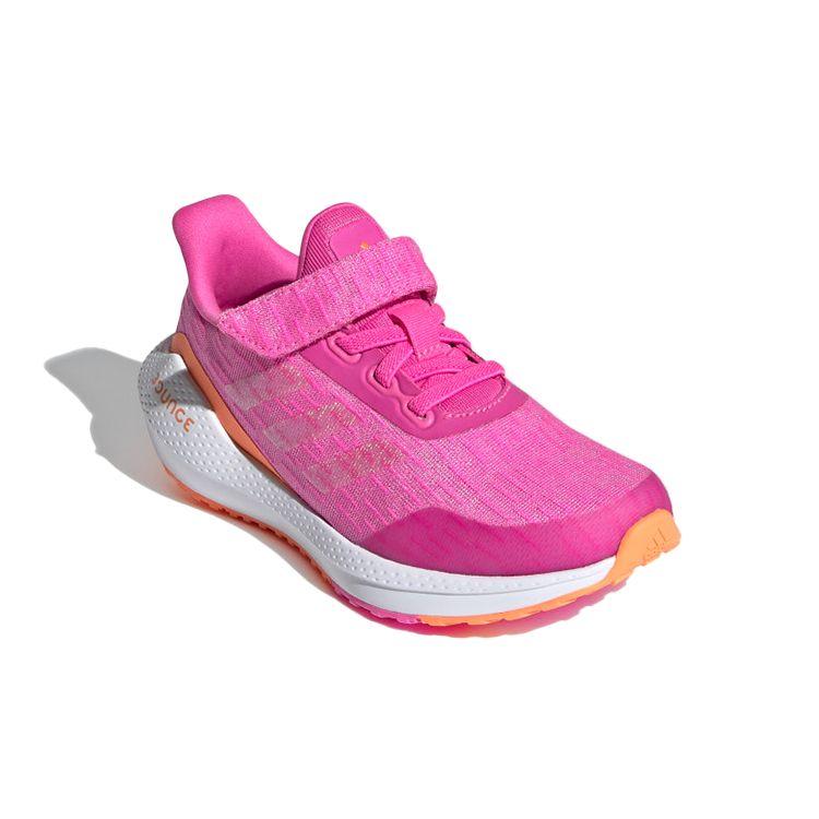 Adidas EQ21 Run Velcro J Screaming Pink Kids Sneakers Screaming-Orange Cloud-White FX2255