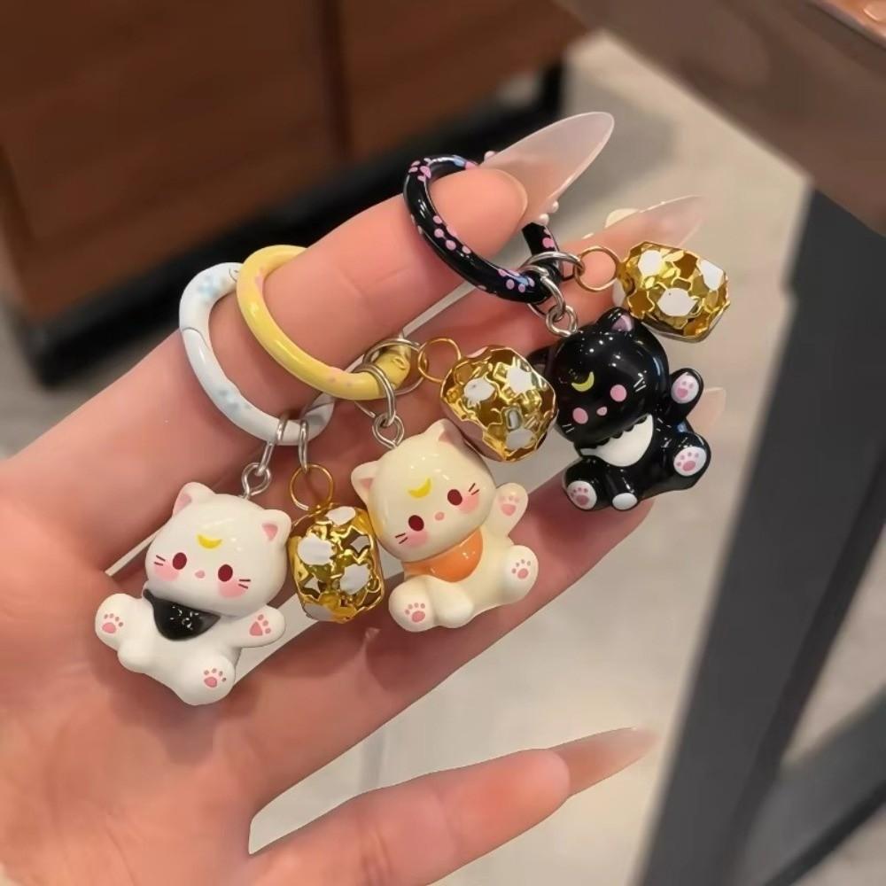 Resin Sweet Keyring Cartoon Design Korean Keychain Fashion Cute Bag Pendant  Bag Accessories