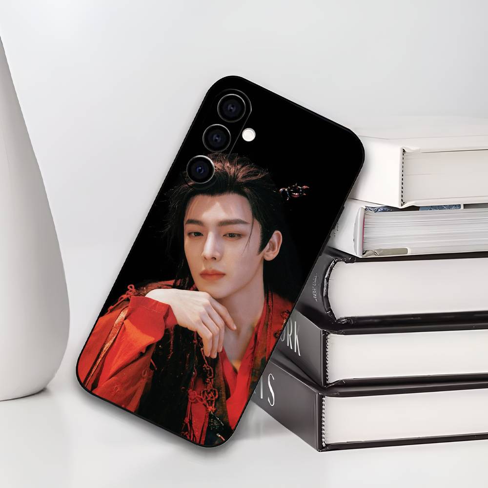

Neo Hou Minghao Lu Yuxiao Love in The Clouds Phone Case For Samsung Galaxy A73,A72,A71,A70,A53,A52,A51,Others Soft Black Cover Samsung a13 5g