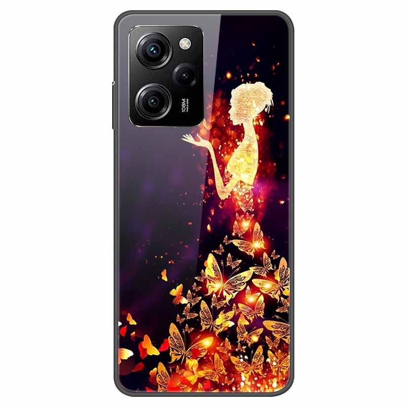 For Redmi Note 12 Pro Case Redmi Note12 5G Tempered Glass Hard Back Cover For Redmi Note 12 Pro Plus 5G Coque Starry Sky Case