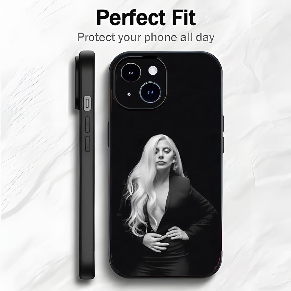 

Cool American Singer L-Lady Gaga Phone Case Phone Case Soft Packaging Lightweight For iPhone17 16 15 14 13ProMax iphone12promax