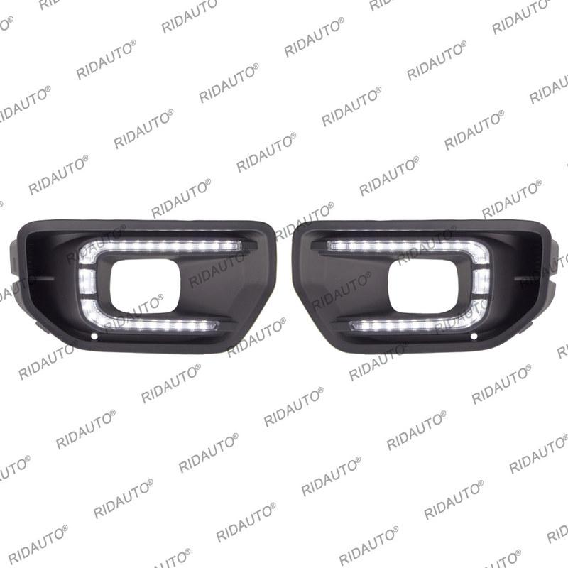 Fog light Turn Signal Fog Lamp Car LED Daytime Running Light Fit For Ford Ranger T9 XL XLT SPORT Platinum Wildtrak 2022-2024