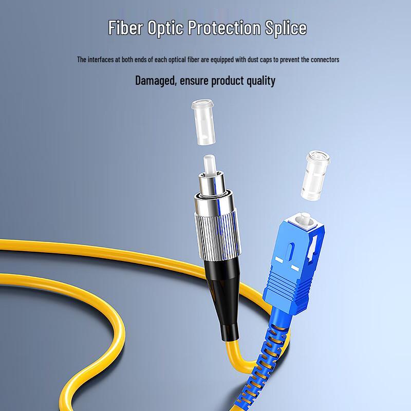 SK-LINK Single-mode Dual-core Fiber Optic Patch Cable