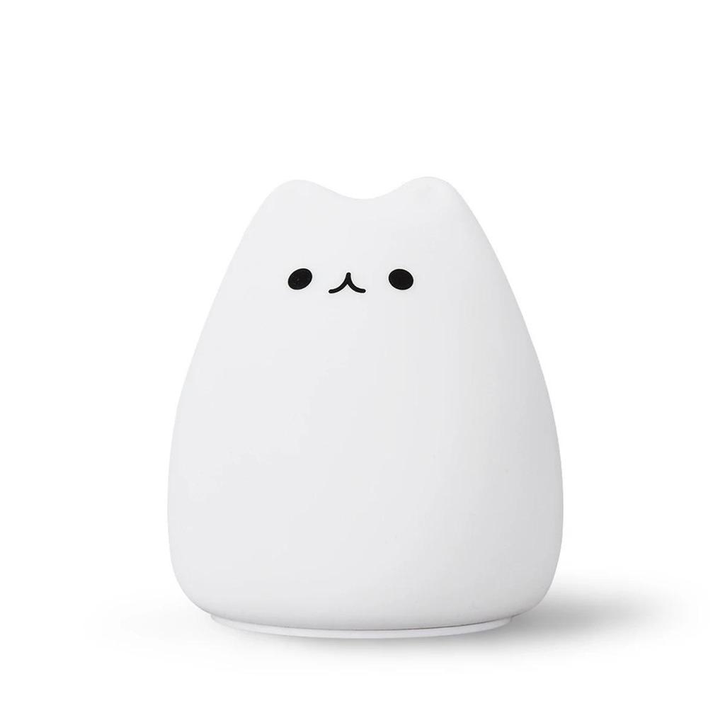 7 Colors Led Night Light Touch-sensor-night-light Rgb Silicone Baby Kids Sleeping Indoor Sensor Cute Silicon Cat Lamp Kid Lights