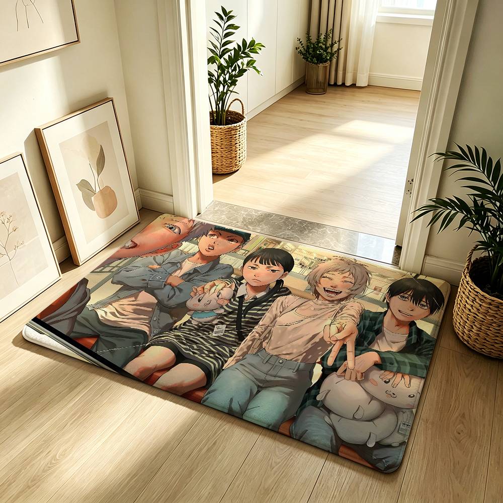 Anime T-the Summer Hikaru Died Carpet Bathroom Anti-slip Mat Door Mat Home Decoration Mat Entrance Door Mat Scratch-resistant