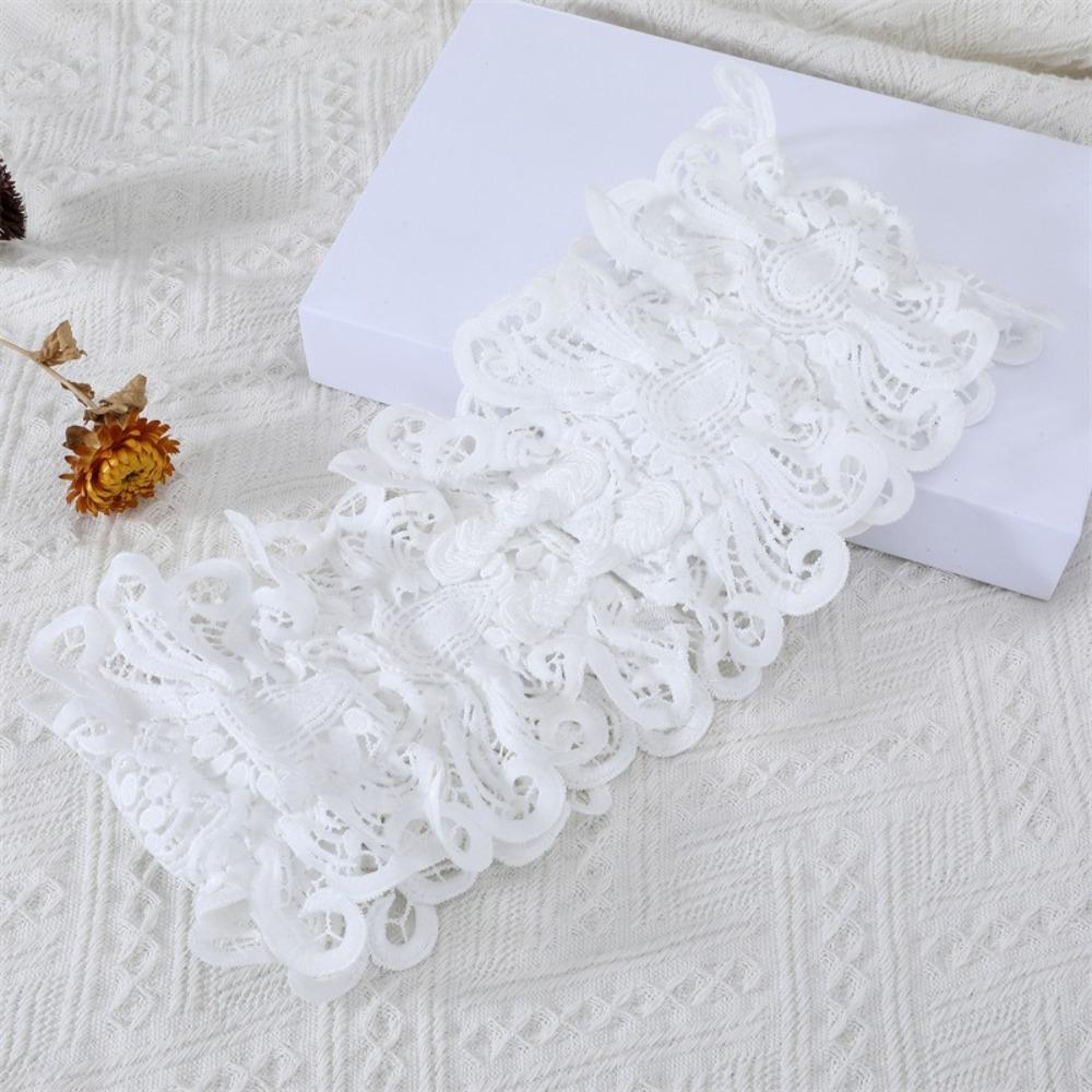 Elastic Lace Cummerbunds Solid Color Wide Waist Corset Fashion Corset Belt  Wedding