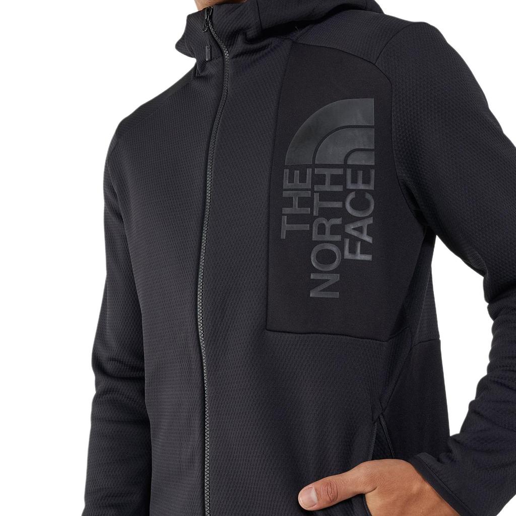The North Face Sweatshirts Men's Black Hooded Moderate Cardigan NF0A3YG5-KX7
