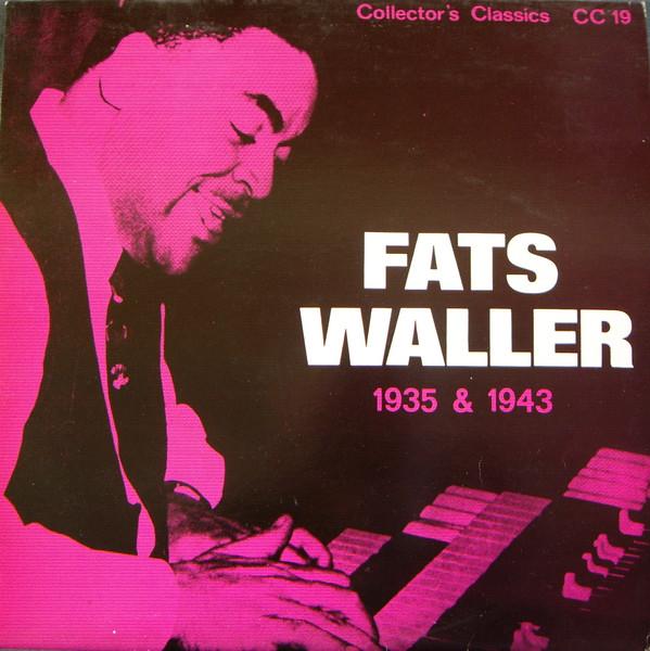 

LP Record FATS WALLER - 1935 & 1943 CC19 Collector s Cla Non Japan Jazz Used