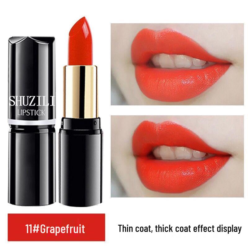 

Shu Zi Li Velvet Matte Lipstick: Long-Lasting, Moisturizing, Non-Drying Lip Mud in Nude Shades.