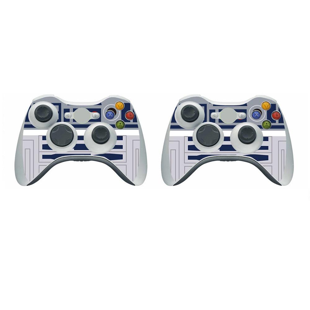 New 1set Dustproof Skin Decal Sticker Kit for Xbox 360 Slim and 2 Controller Skins