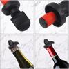3Pcs Silicone Wine Stoppers Reusable Wine Bottle Stoppers Expanding Manual Beverage Bottle Stoppers Vacuum Bottle Stoppers