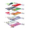 10pcs Fish Bait Squid Hook Fishing Lures Squid Lure Fishing Tackle Nightlight Shrimp Squid Needle