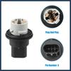 68083021AA Park and Turn Signal Socket Light Bulb Lamp Base for Dodge for Ram 1500 2009 2010 for Ram 1500 2500 3500 2011 2012 Replacement Car Parts