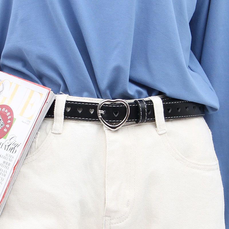 Contemporary Pu Leather Waist Belt Featuring Stylish Buckle Variations Ideal For Fashion