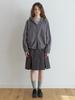Deomiteun Hound Cotton Skirt (Charcoal)