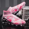 High Top Football Shoes New Ag Long Nails Tf Broken Nails Youth Children Primary School Students Sports Training Football Shoes