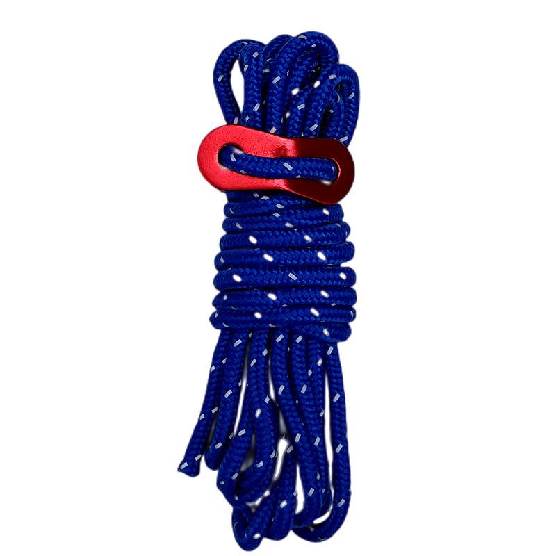 Double-Eye Fixed Outdoor Aluminum Alloy Tent and Canopy Rope Buckle