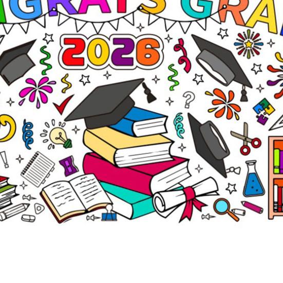 72 x 30 tommer Kjempesvær Fargeleggingsplakat for Avgangselever Stor Gratulerer med Avgang Fargeleggingsduk for Barn Barnehage Avgangsaktiviteter Festartikler