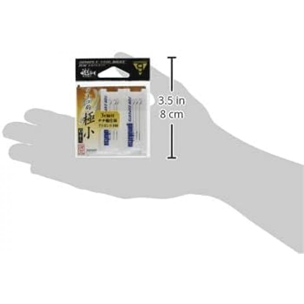 Gamakatsu Gamakatsu  Eel Hook With Tetron Thread Extremely Small  X2  Extremely Small