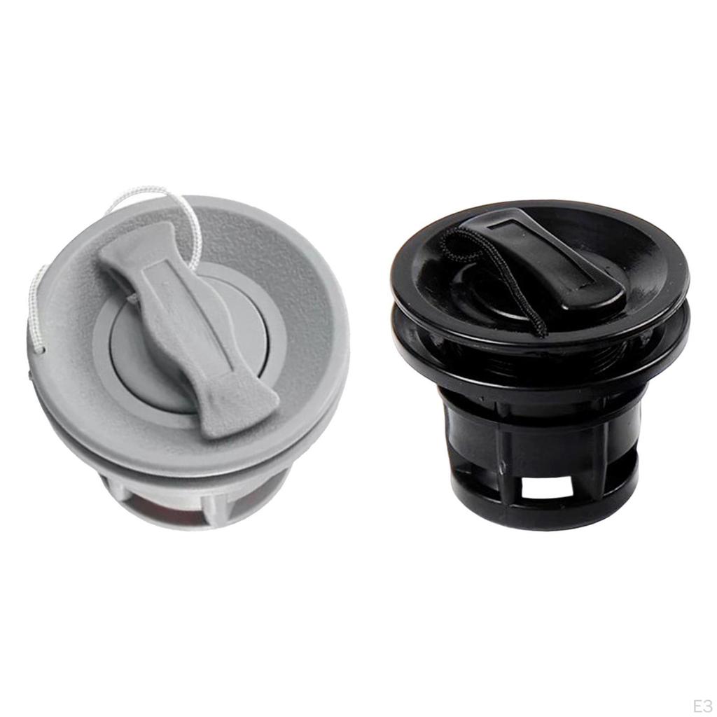Luft Gas Ventilkappe 8 Rillen Boot Spiralkorken Kanu für aufblasbares Luftbett Paddel