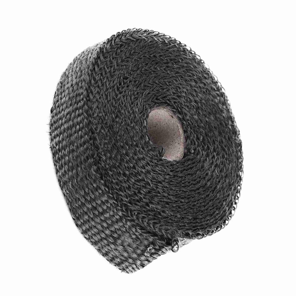 5m Auto Isolierband Auspuff Hitzeschutzband mit 4 Edelstahl Kabelbindern