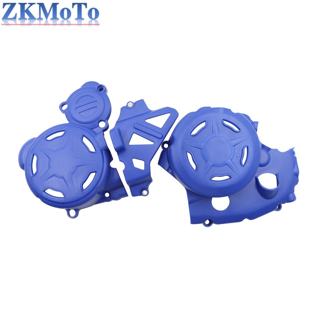 Motorcycle Engine Clutch Guard Water Pump Cover Ignition Protector For KEWS K16 K23 For Kayo T4 For Hengjian S6 S7 For YB300H