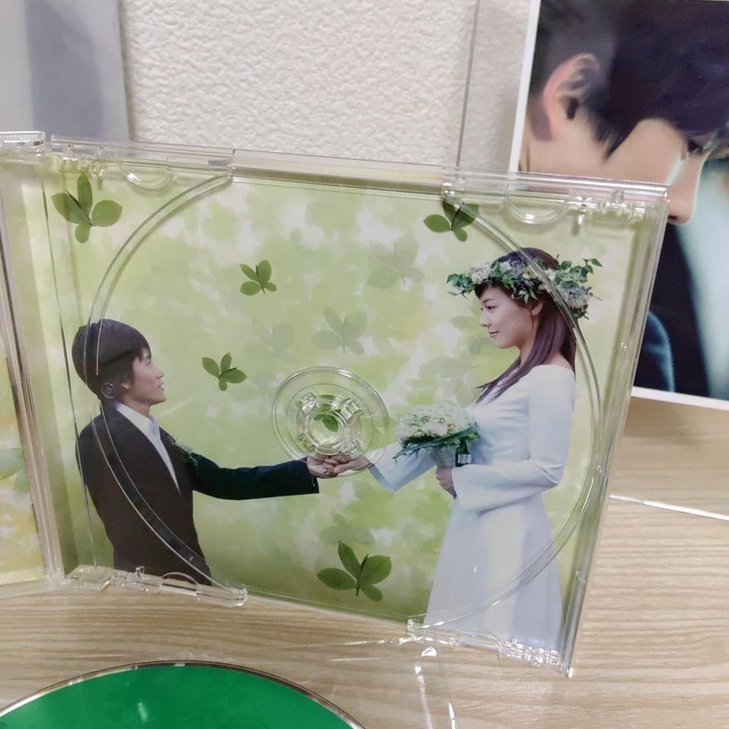 [USED] Save the Last Dance for Me starring Ji Sung (Japanese OST CD) with clear file and L-size photo