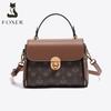 FOXER Große Retro-Schultertasche für Damen