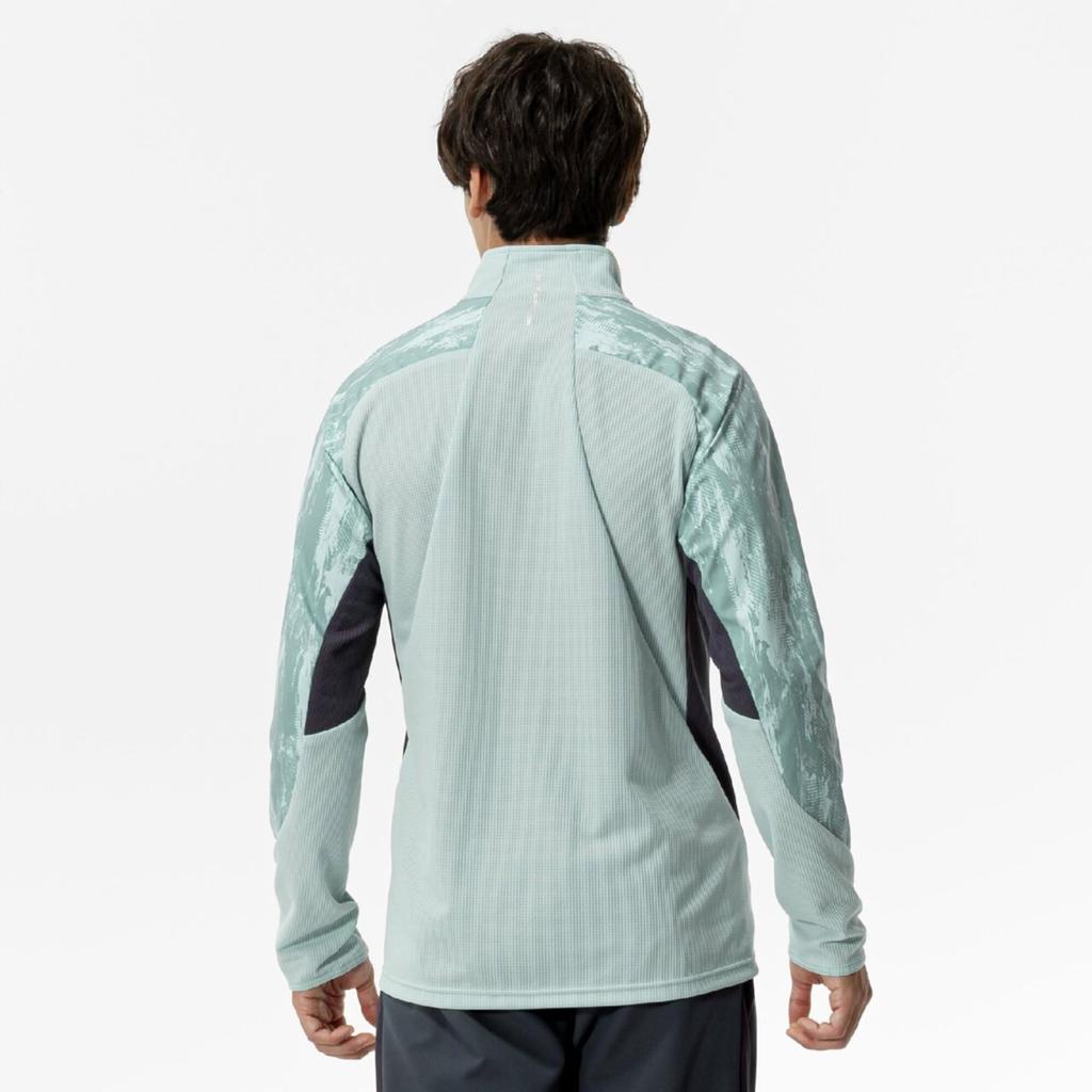 Mizuno Dry Aeroflow Hybrid Highly Breathable Training Citrus 32MCC031 Men's Jacket, Jersey, Green,