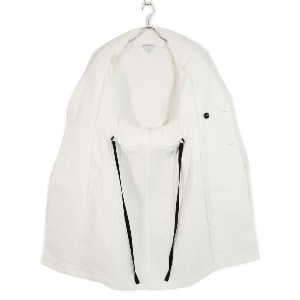BOTTEGA VENETA [Good condition/domestic regular] 720065 Cotton trench coat 34 whiteUsed
