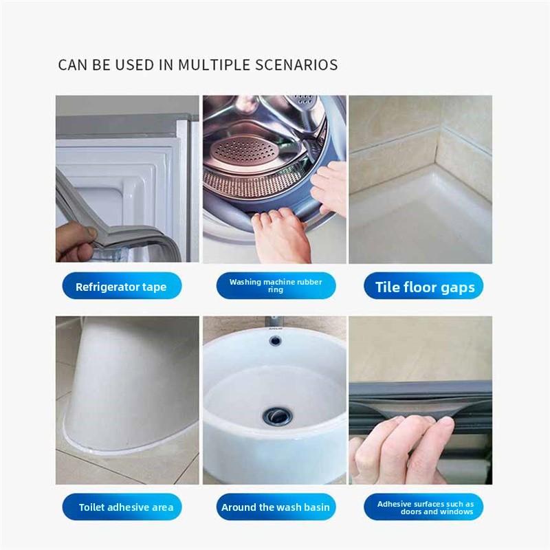 Silný gel na odstraňování plísní - Pronikavý čistič Koupelna Lednice Stěna & Silikonová těsnění Odstraňovač skvrn Domácí potřeby