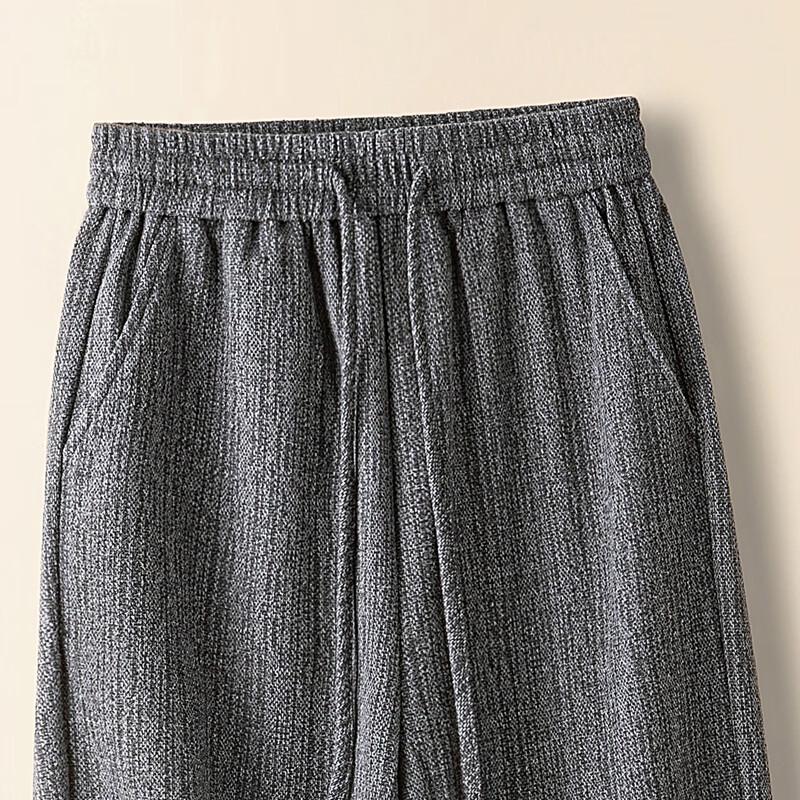 Women's Solid Elastic Waist Wide Leg Casual Pants