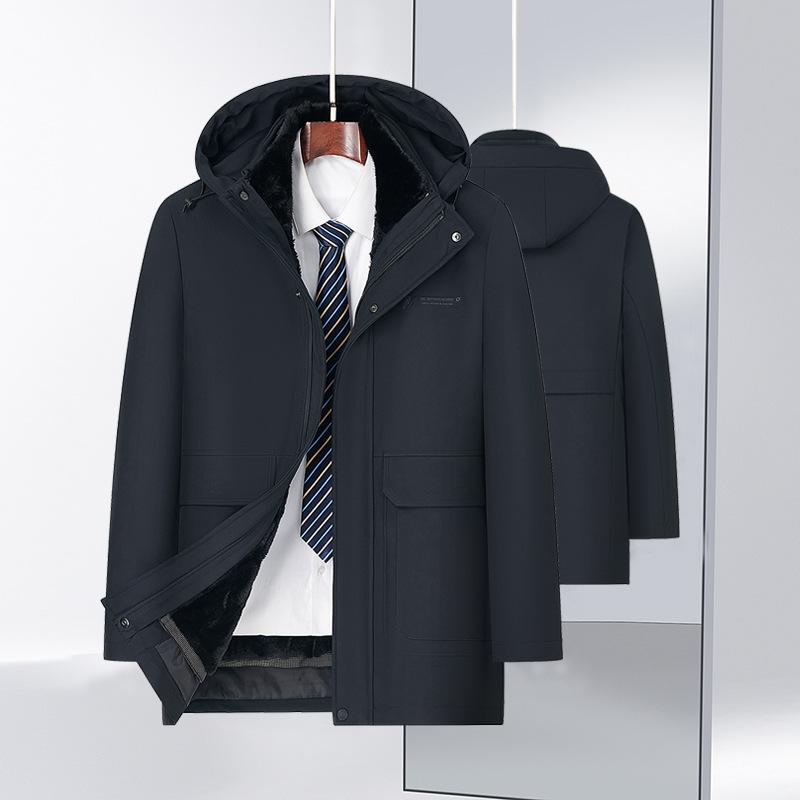 

Мужская стеганая куртка с капюшоном и съемной подкладкой, двухкомпонентная стеганая куртка 210