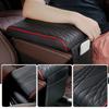 Car Accessories Armrest Box Leather Cushion Memory Foam Arm Rest Mat Pad Cover