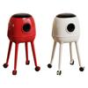 Garbage Can High Foot,Dustbin Waste Basket for Office Bedroom Living Room Bathroom