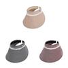Summer Sun Protection Hat With Wide Brim And Foldable Design For Women Outdoors