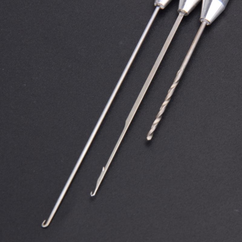 3 in1 Carp Fishing Rigging Baits Needle Baiting Rig Tool Fish Drill Easy to Use