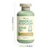 100g Amandelzuur Exfoliërende Reinigende Scrub Gel, Milde Gezichts Peeling Reiniger, Diepe Reiniging Poriën Verzorging, Gladde & Stralende Huid