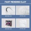 1-10 Pcs Cement Wall Hole Sealant Waterproof Repair Sealing Clay White Sealing Putty for Cover Cracks Pipeline Seal Quick Repair