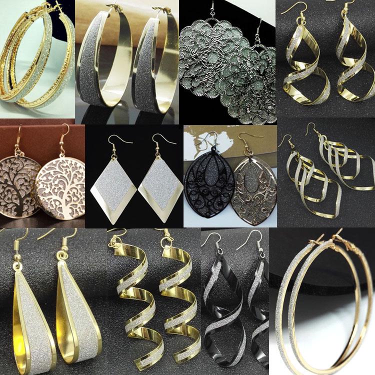 

New Fashion Punk Rock Spiral Earrings for Women