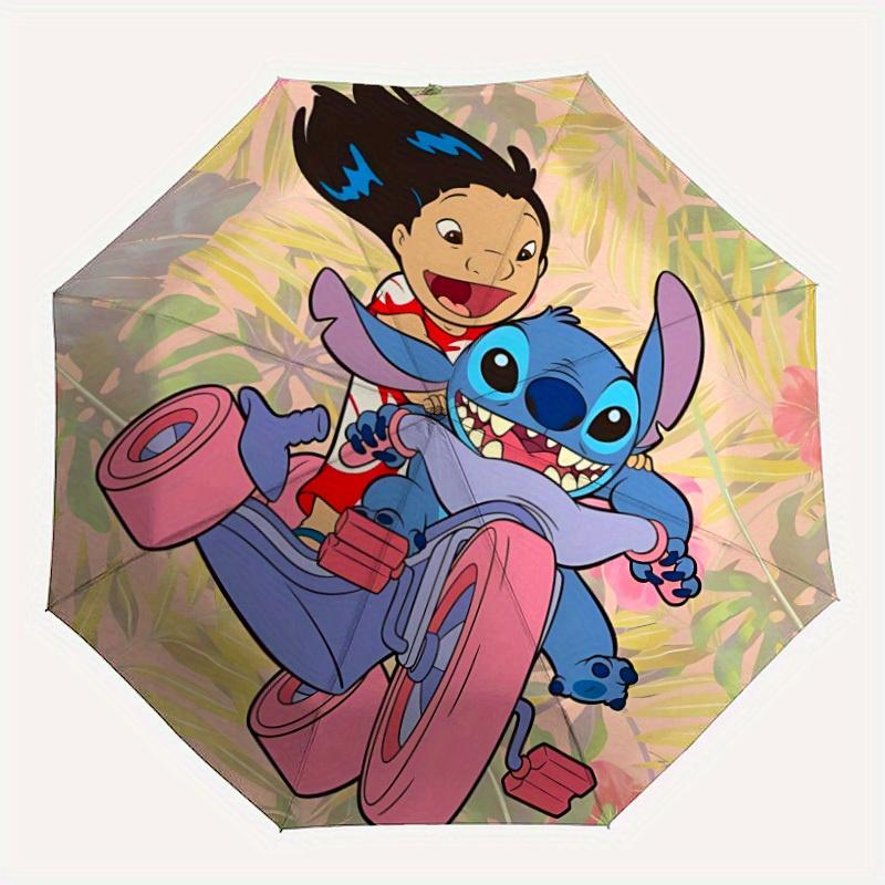 

1pc Lilo, Stitch Automatic Umbrella 8-Bone Design Compact Gear for Outdoor Travel,Perfect Gift for Friends Birthdays yy250813026